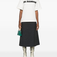 Jil Sander Logo Cotton T-shirt - White
