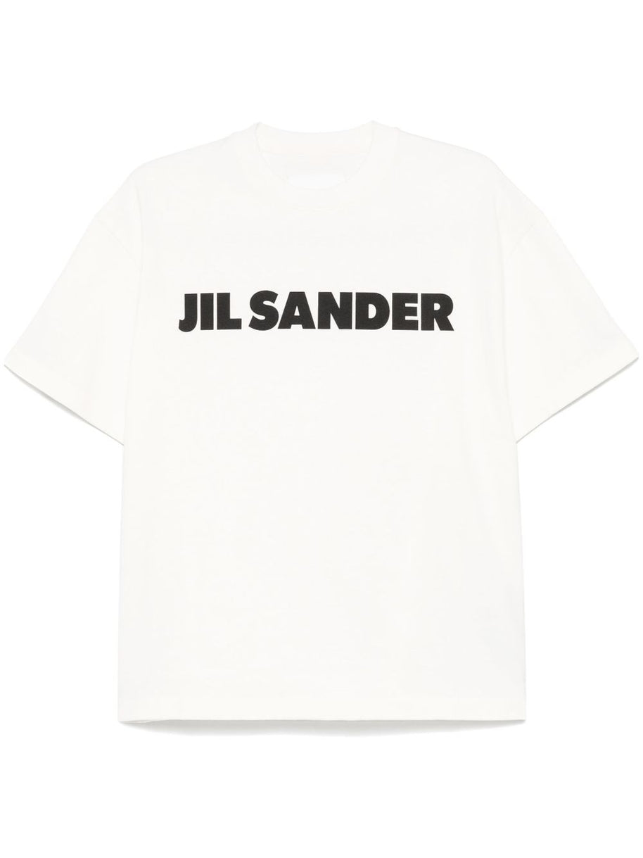 Jil Sander Logo Cotton T-shirt - White