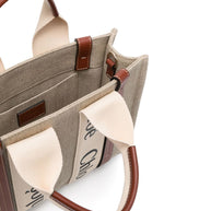 Chloé Woody Small Canvas Tote Bag
