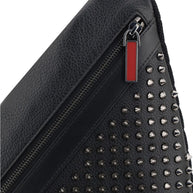 Christian Louboutin Funky Slingback Leather Backpack - Black
