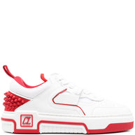 Christian Louboutin Astroloubi Leather Sneakers - White