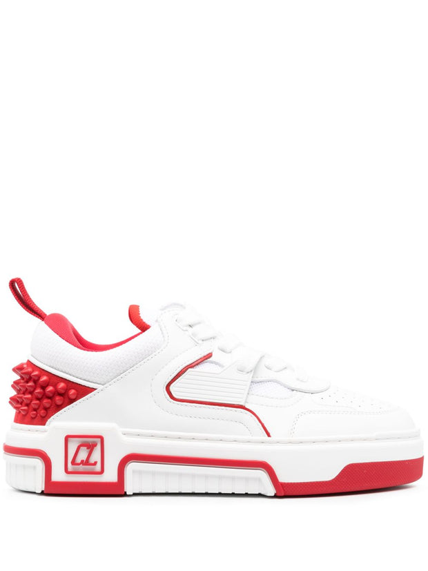 Christian Louboutin Astroloubi Leather Sneakers - White