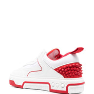 Christian Louboutin Astroloubi Leather Sneakers - White