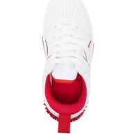 Christian Louboutin Astroloubi Leather Sneakers - White