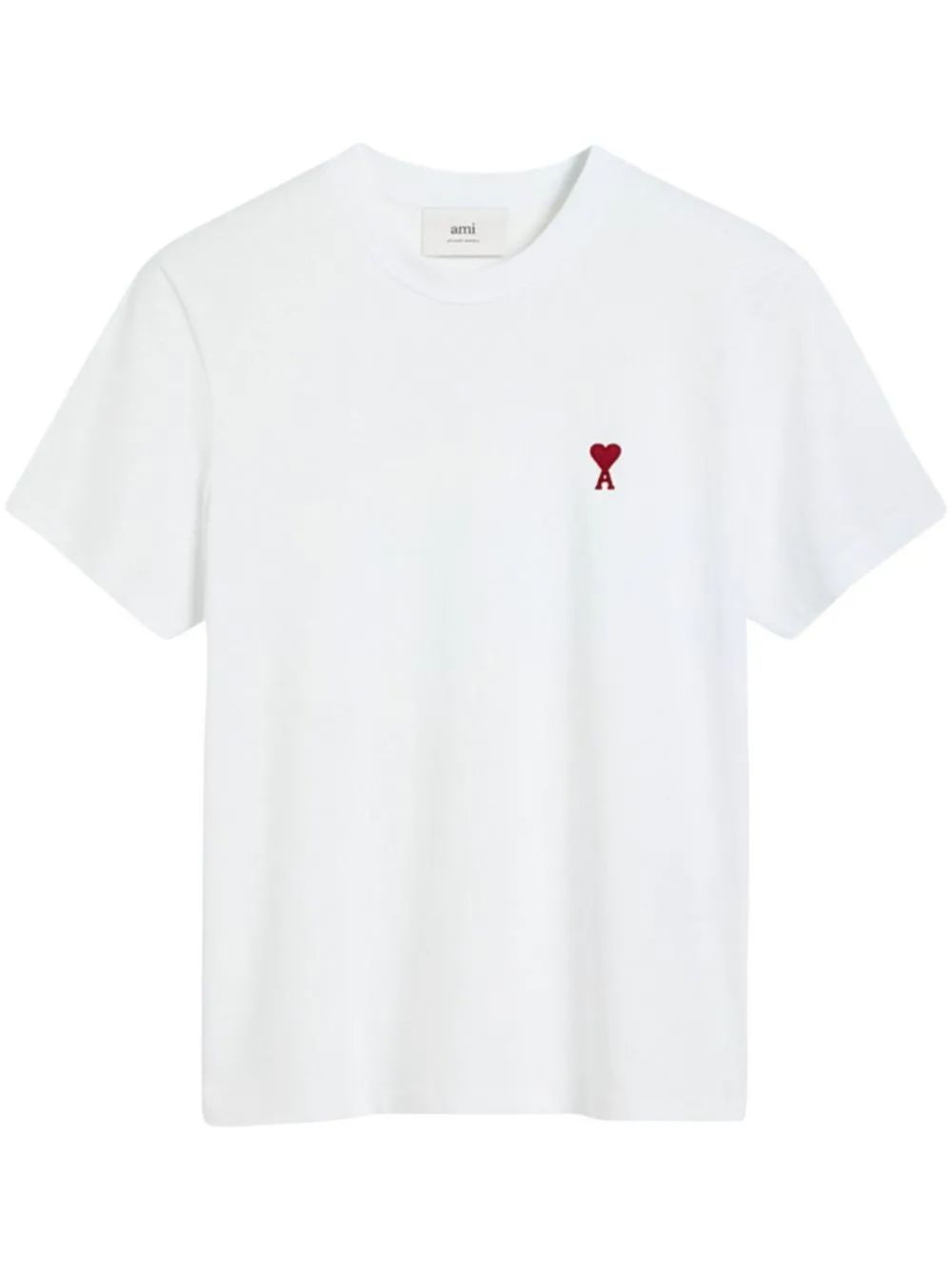 Ami Paris Ami De Coeur Cotton T-shirt White