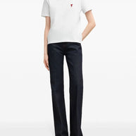 Ami Paris Ami De Coeur Cotton T-shirt White