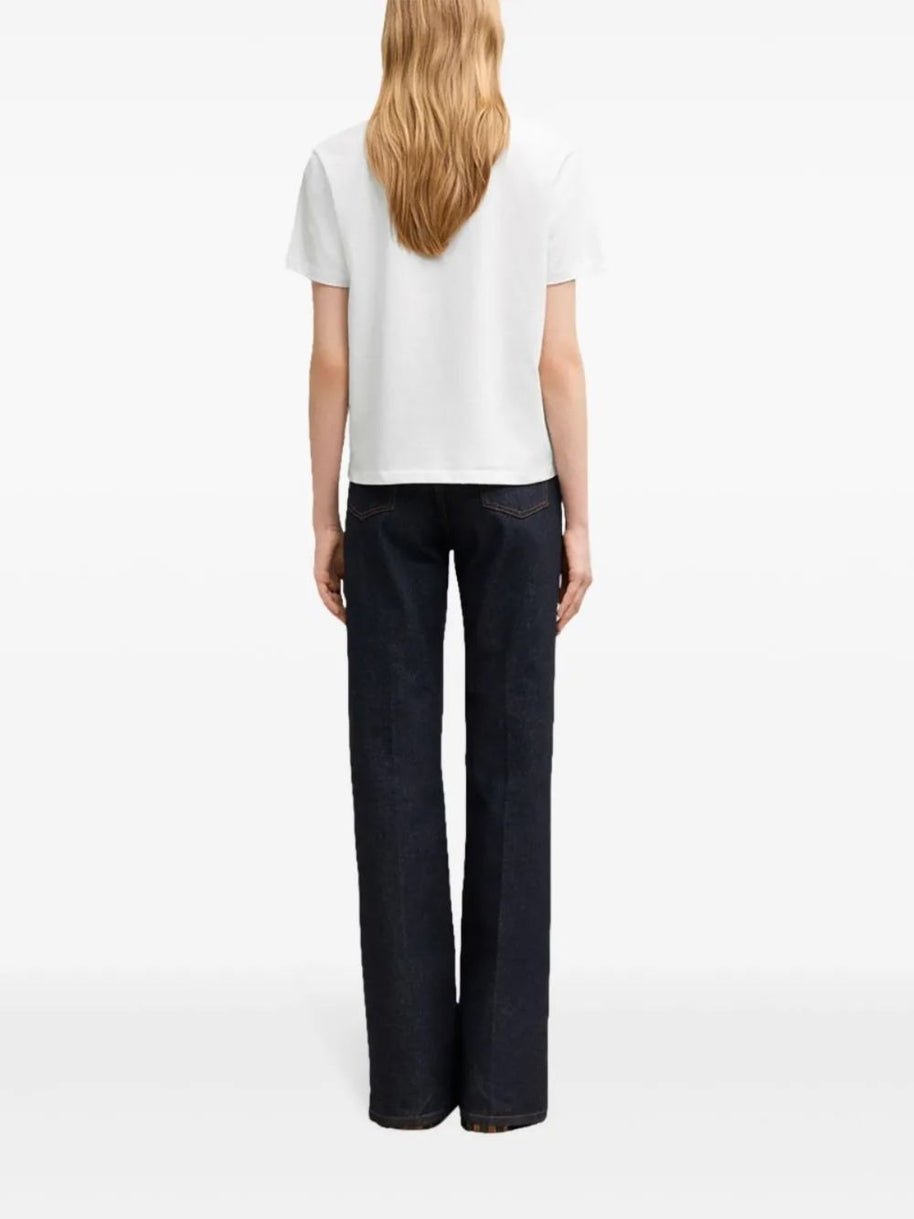 Ami Paris Ami De Coeur Cotton T-shirt White