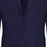 Brunello Cucinelli Cashmere Single-breasted Jacket Blue