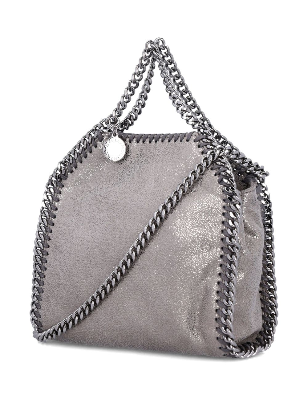 Stella McCartney Falabella Tiny Crossbody Bag - Silver