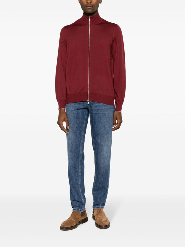 Brunello Cucinelli Denim Cotton Jeans - Clear Blue