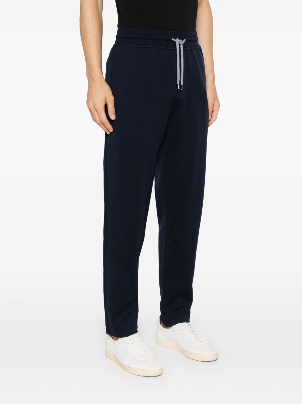 Brunello Cucinelli Cotton Blend Sweatpants - Blue