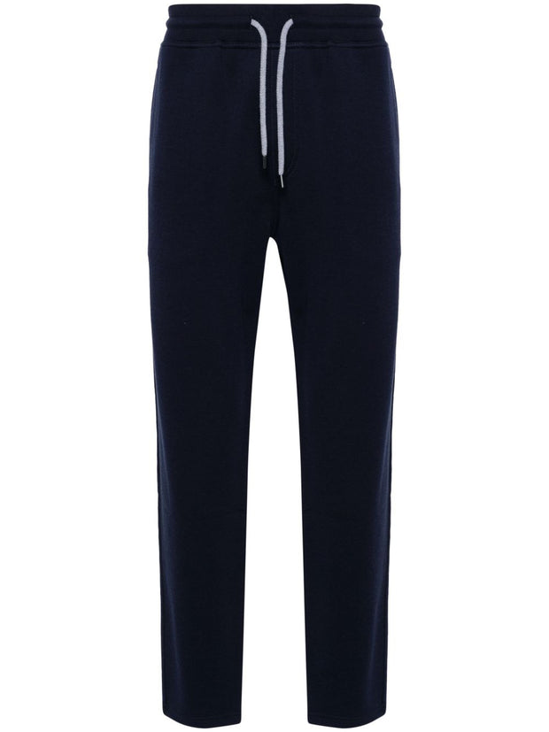 Brunello Cucinelli Cotton Blend Sweatpants - Blue