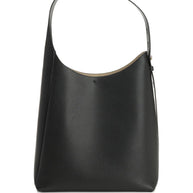 Tory Burch Romy Leather Hobo Bag - Black