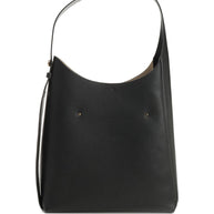 Tory Burch Romy Leather Hobo Bag - Black