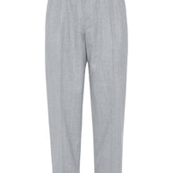 Brunello Cucinelli Wool Trousers - Light Grey