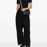 Tory Burch Kira Fisherman Sport Leather Sandals - Black