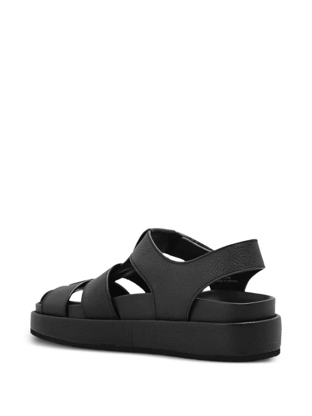 Tory Burch Kira Fisherman Sport Leather Sandals - Black