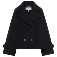Chloé Chloè Wool Coat Black