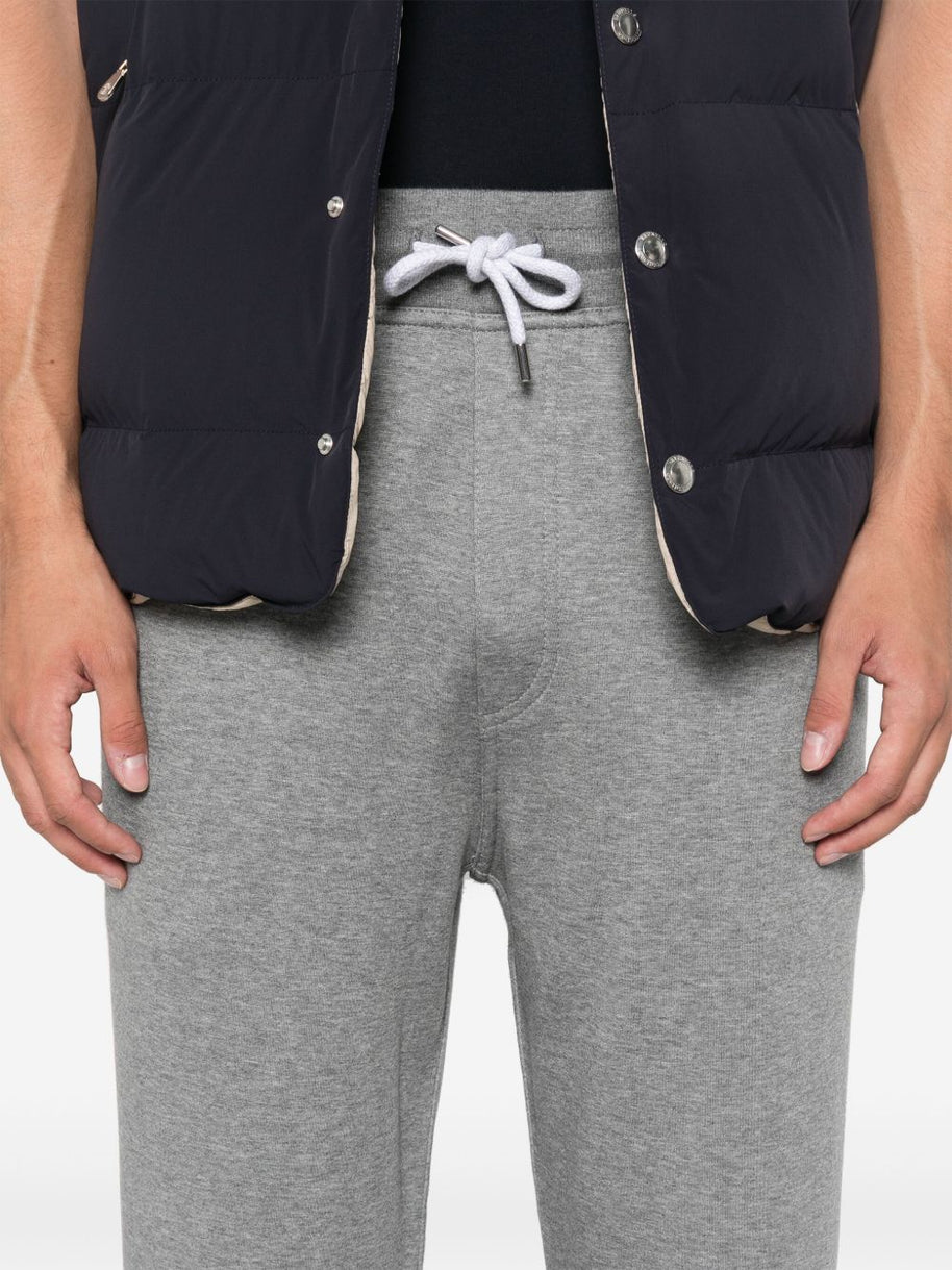 Brunello Cucinelli Cotton Blend Sweatpants - Grey