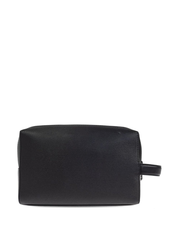 Paul Smith Leather Washbag - Black