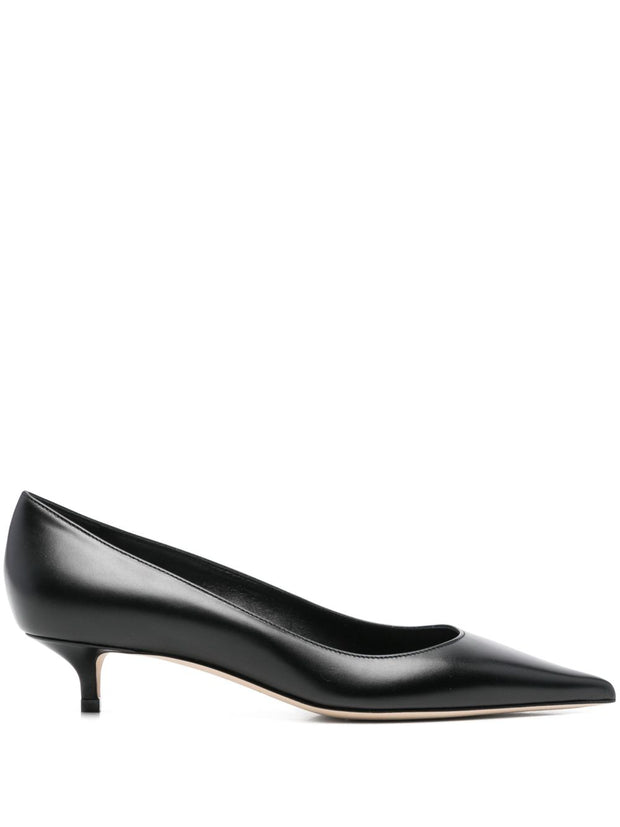 Jimmy Choo Amelia Leather Pumps - Black