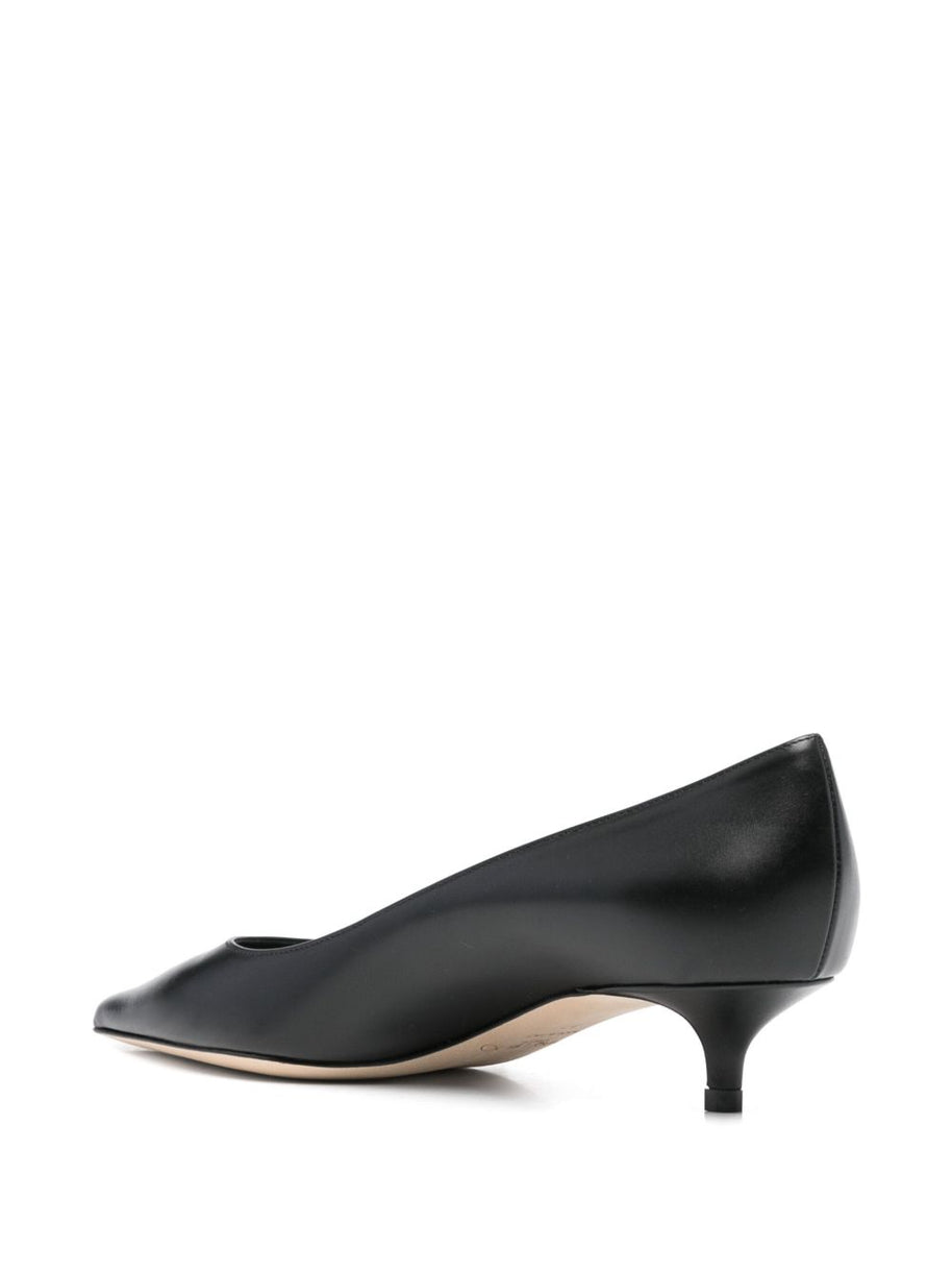 Jimmy Choo Amelia Leather Pumps - Black