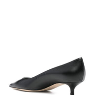 Jimmy Choo Amelia Leather Pumps - Black