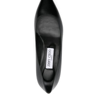 Jimmy Choo Amelia Leather Pumps - Black