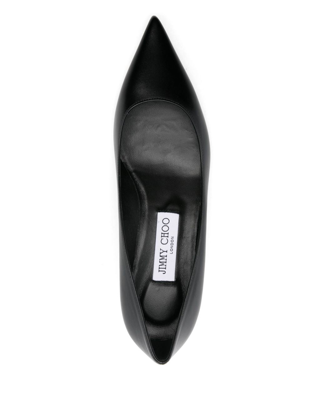 Jimmy Choo Amelia Leather Pumps - Black