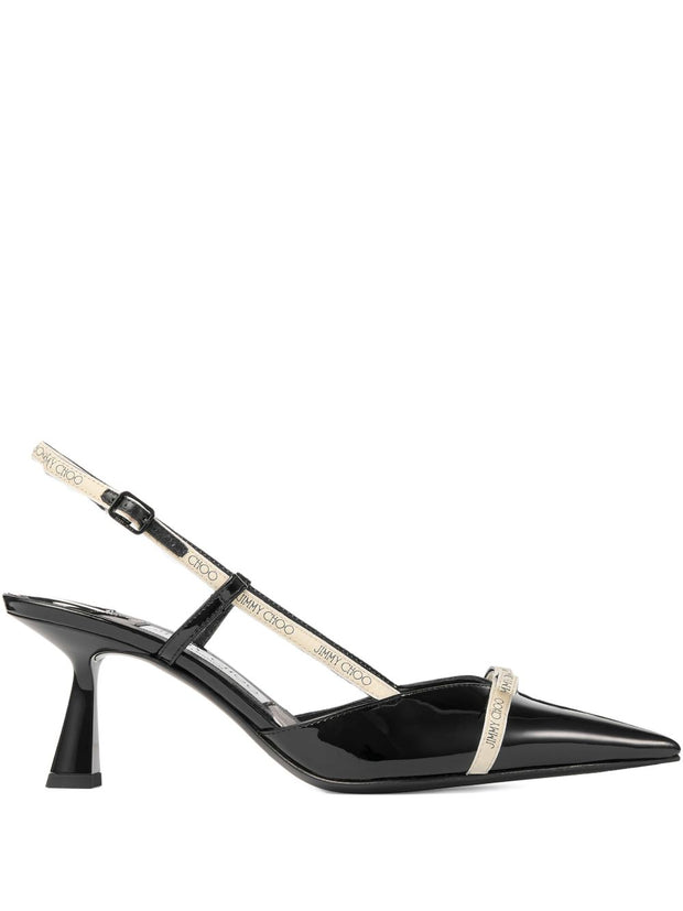 Jimmy Choo Camila Patent Leather Pumps - Black