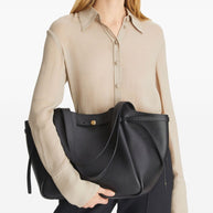 Tory Burch Romy Leather Tote Bag