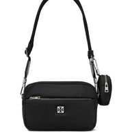 Tory BurchVirginia Nylon Shoulder Bag - Black