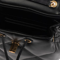 Tory Burch Kira Diamond Mini Leather Backpack