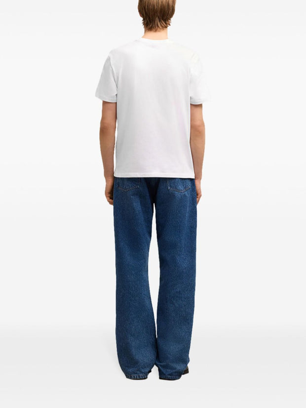 Ami Paris Ami De Coeur Cotton T-shirt White