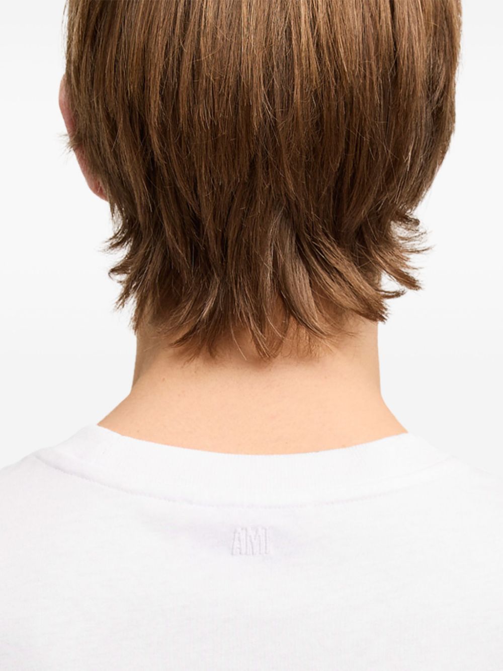 Ami Paris Ami De Coeur Cotton T-shirt White