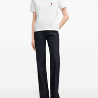Ami Paris Ami De Coeur Cotton T-shirt White
