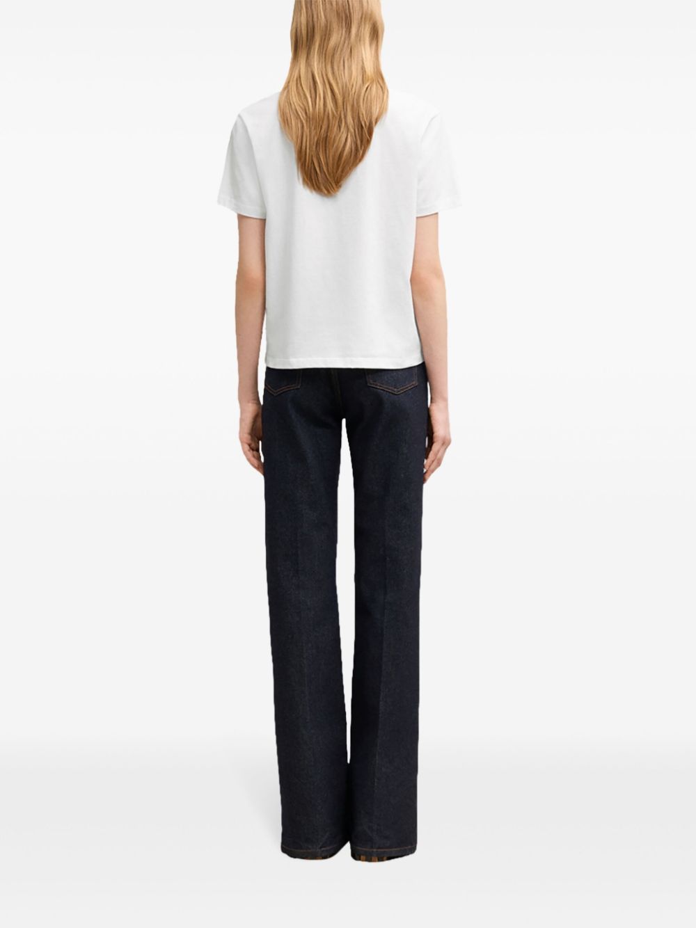 Ami Paris Ami De Coeur Cotton T-shirt White