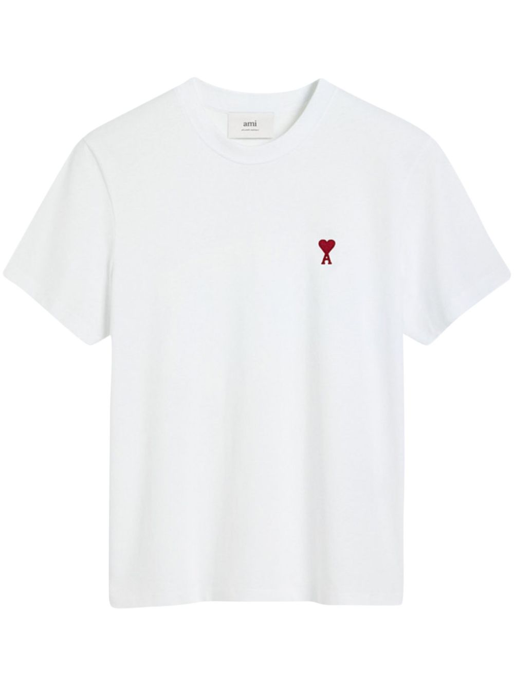 Ami Paris Ami De Coeur Cotton T-shirt White