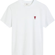 Ami Paris Ami De Coeur Cotton T-shirt White