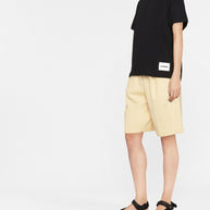 JIL SANDER PLUS 3-pack Logo Cotton T-shirts - Black