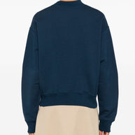 Chloé Logo Cotton Sweatshirt - Blue