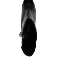 CAREL PARIS Esprit Leather Ankle Boots - Black