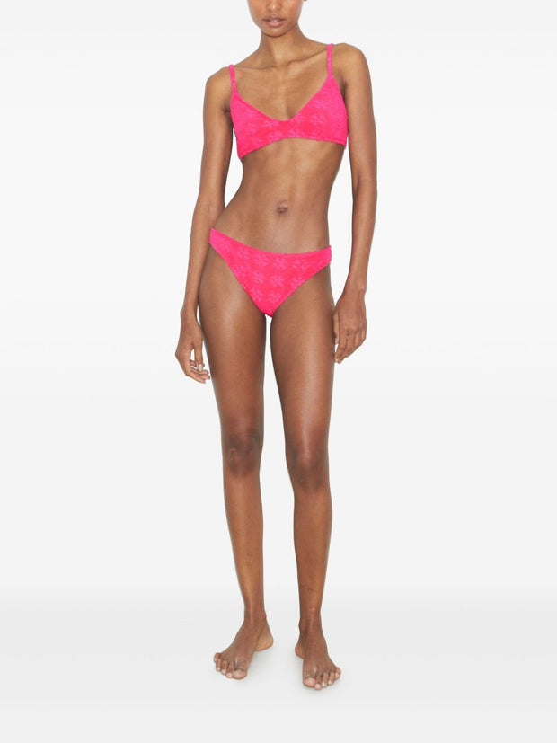 Tory Burch Terry Bikini Bottom - Fuchsia