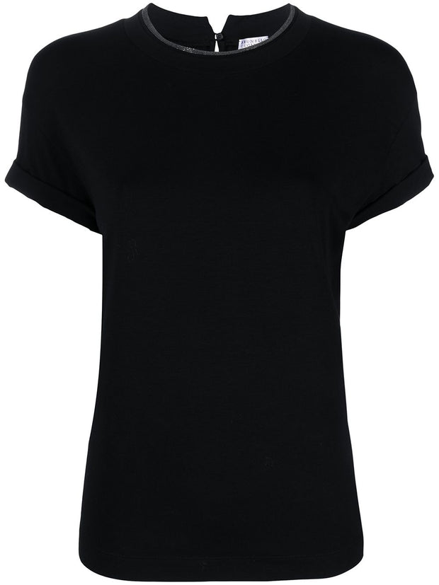 Brunello Cucinelli Cotton T-shirt - Black