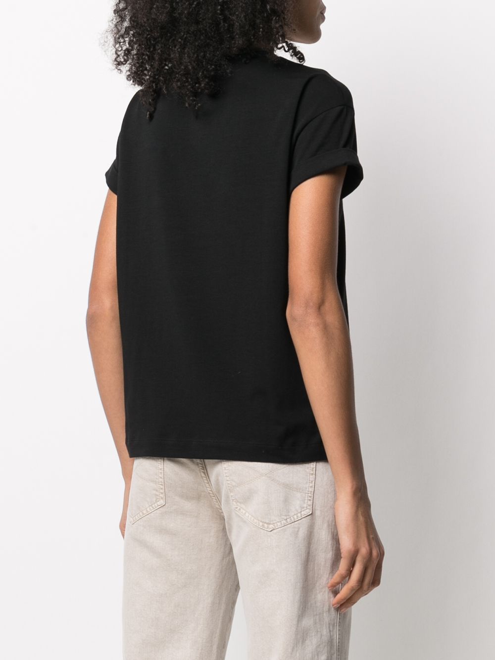 Brunello Cucinelli Cotton T-shirt - Black