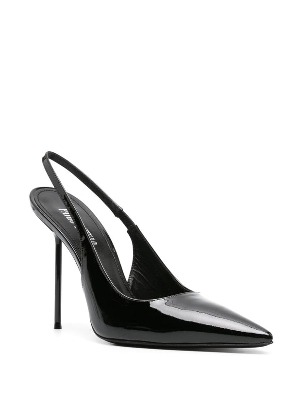 Paris Texas  Lidia Patent Leather Pumps - Black