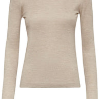 Brunello Cucinelli Cashmere And Silk Sweater - Beige