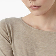 Brunello Cucinelli Cashmere And Silk Sweater - Beige
