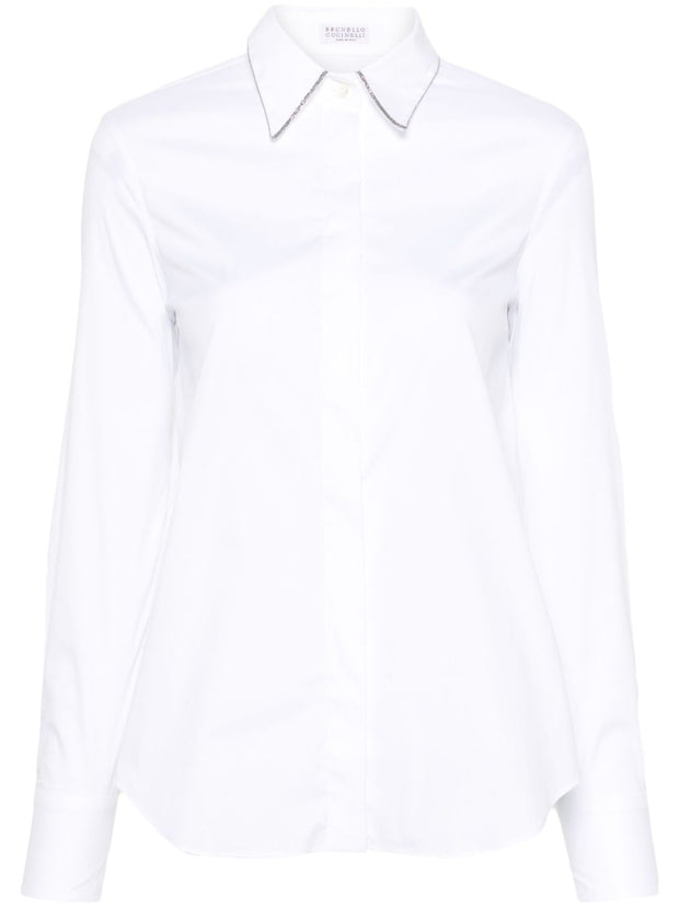 Brunello Cucinelli Cotton Shirt - White