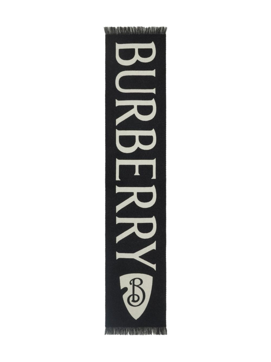 Burberry Logo Wool Scarf